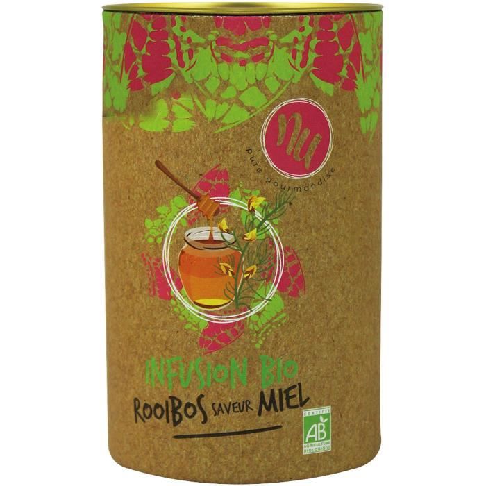 NU Infusion Bio Rooibos Saveur Miel 100g