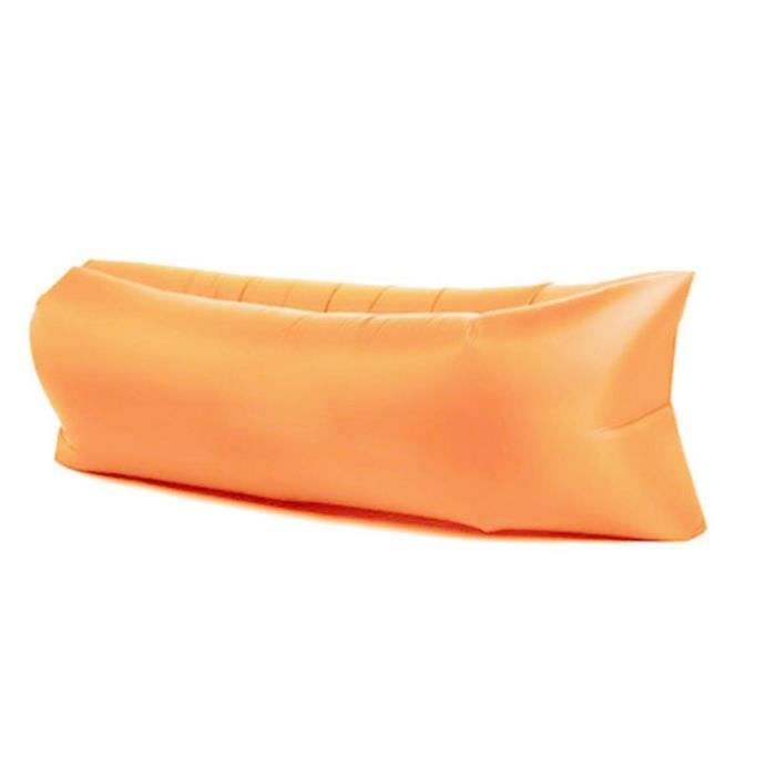Design ergonomique orange Lit sac de couchage de Camping portatif en plein air