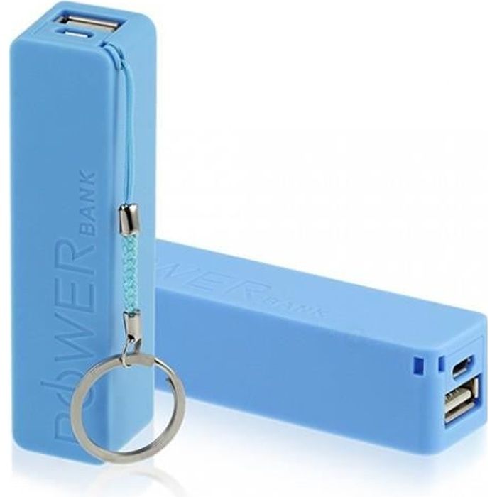 Batterie de Secours Externe Bleu 2600 mAh pour Apple iPhone 6s Plus
