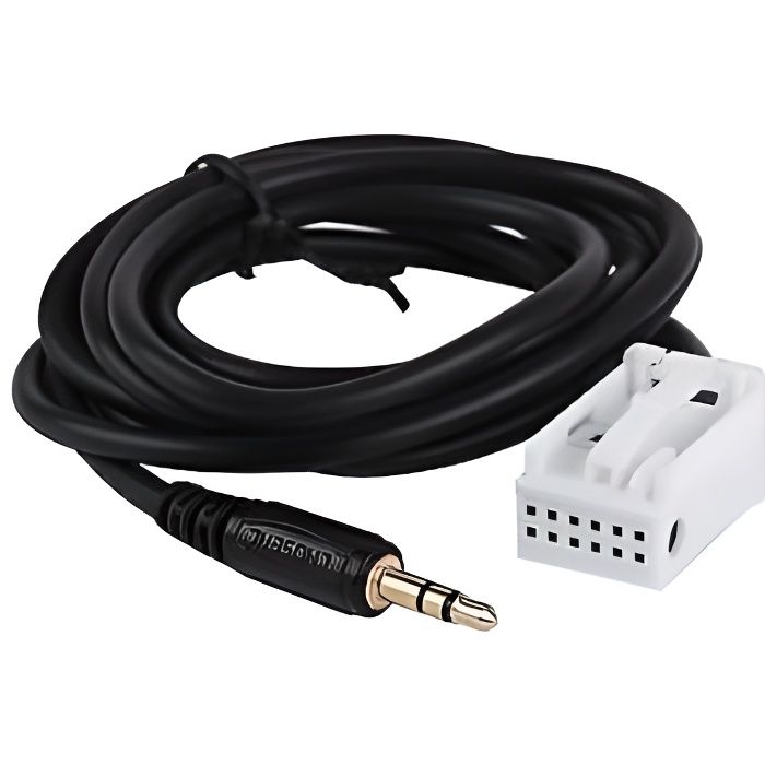Cable auxiliaire mp3 iphone autoradio BMW E61 E39 E53 E63 E64 E83 E85