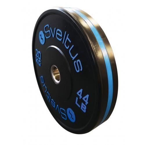 SVELTUS - Disque olympique training 20 kg x1