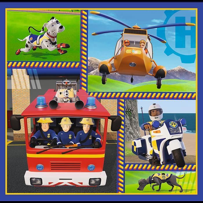 Trefl Paw Patrol, Joyeuse Bande de Chiens Bois de 50 pièces, Formes irrégulières, 10 Figurines. Puzzle Moderne pour Enfants de 5 Ans et Plus, 20258