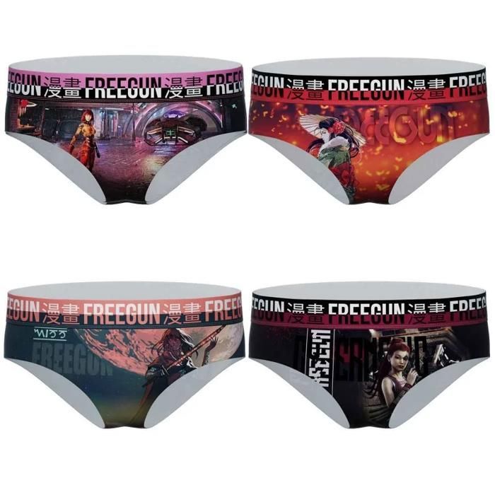Lot De 5 Boxers Culottes Microfibre Pour Fille 8-10 Ans - Modèle Miss Manga 77, 92% Polyester 8% élasthanne, Doublure Coton - 7
