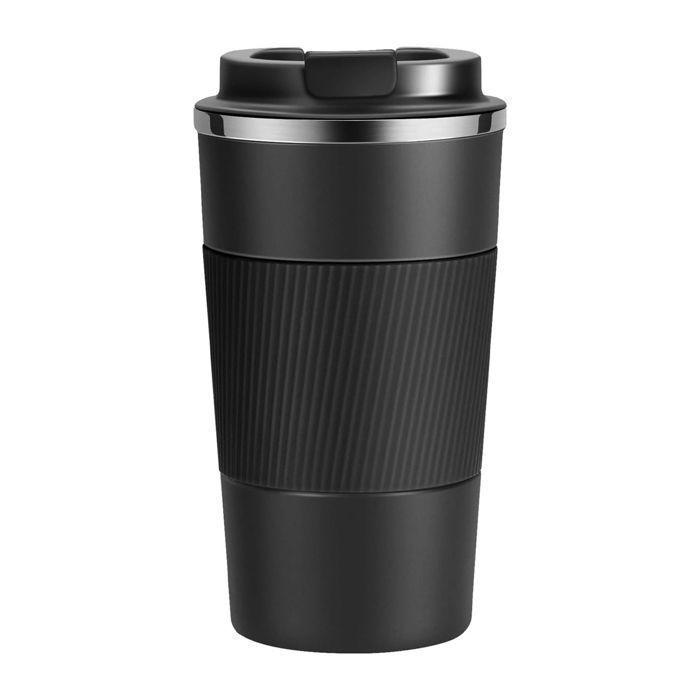 Tasse à café isotherme - FOCLATUNER - 500 ml - Acier inoxydable 304 - Hermétique anti-fuite - Conserve chaud/froid 6 h
