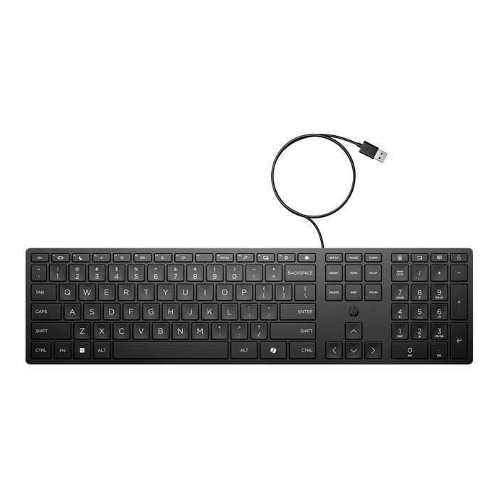 Clavier Filaire HP 320K Wired Desktop – USB, Français, Smart Buy - vue 6