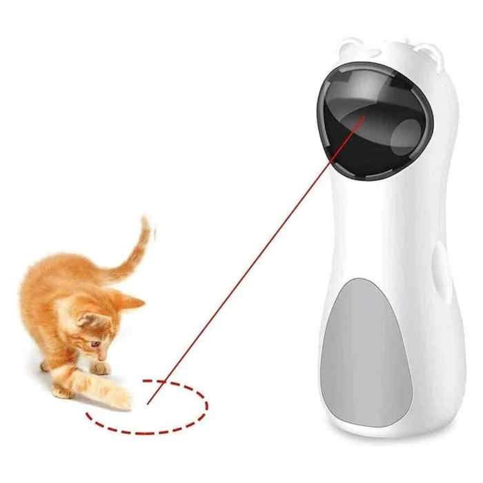 Comparer les prix de Jouet laser automatique pour chat jouets laser interactifs pour chat entraînement à la capture rotative placement élevé
