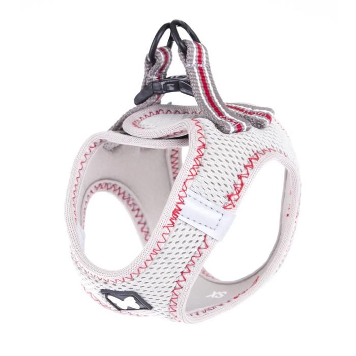 Harnais pour chien trio Martin Sellier - gris - Gris - L