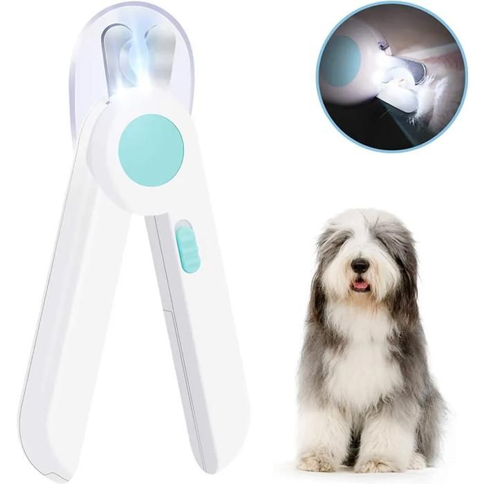 Comparer les prix de Ciseaux à griffes coupe-ongles LED chien chatsûre+lime à griffes+soin griffes YYV