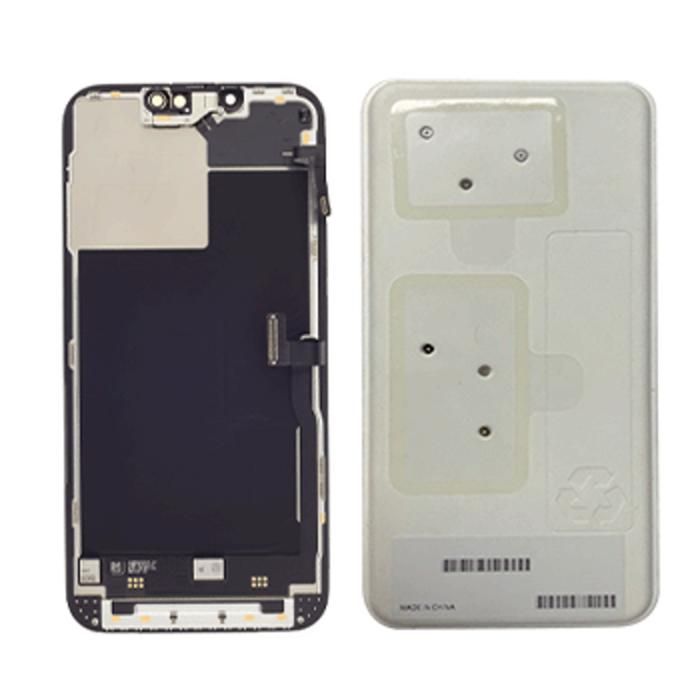 Ecran sur châssis noir de remplacement pour Samsung Galaxy A14 5G (SM-A146B)