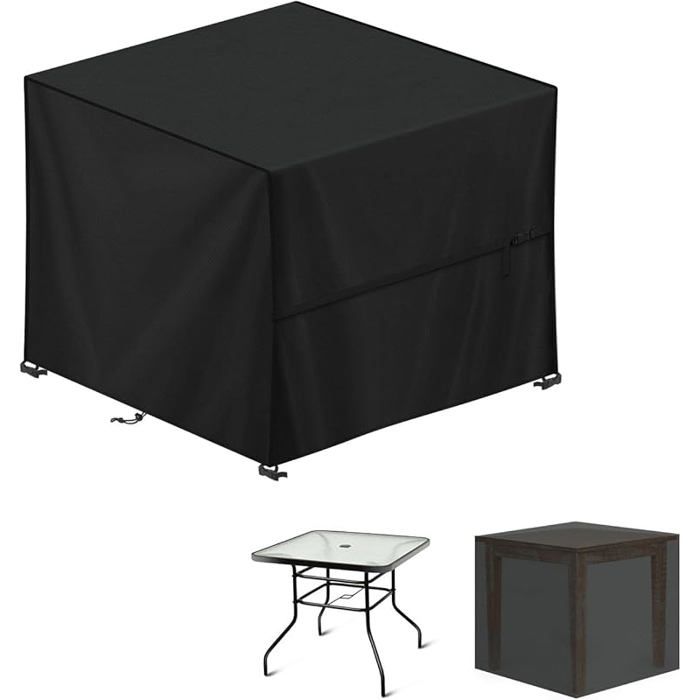 LAUNI Housse Salon de Jardin Exterieur Housse Table de Jardin 420D Tissu Bâche Table Jardin Housse Pr HOUSSE POUR MEUBLES DE JARDIN