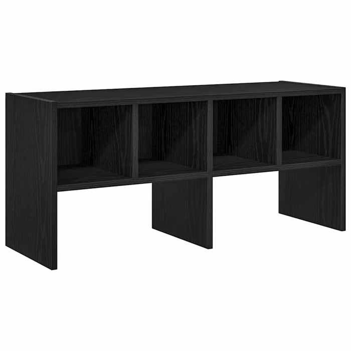 Étagère à chaussures(bonne ventilation) - Meuble d Entrée Couloir - empilable en chêne noir 895x30x40 cm mxm34r