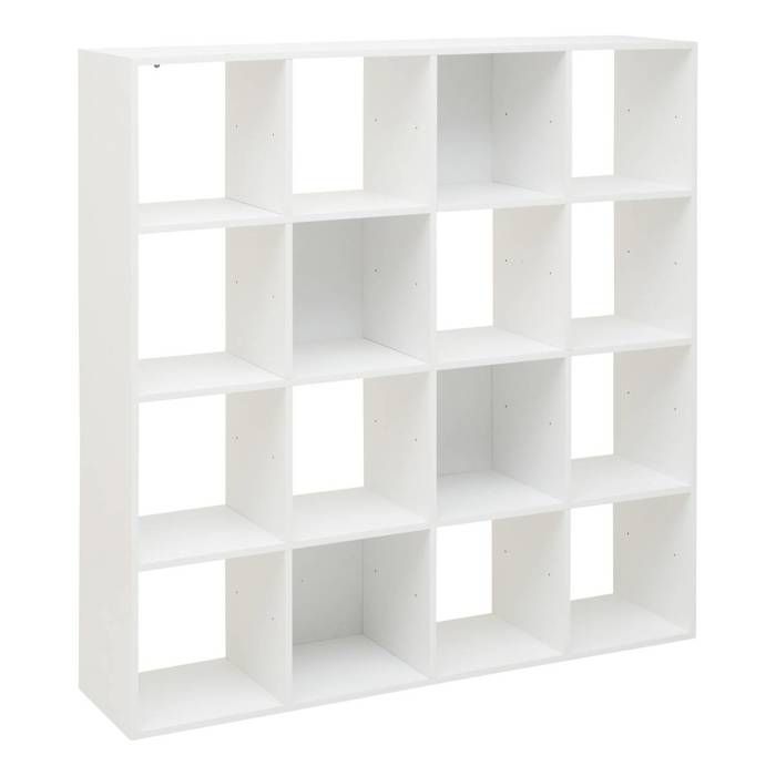 Étagère MixN Modul 16 cases carré blanc - 5 five simply smart