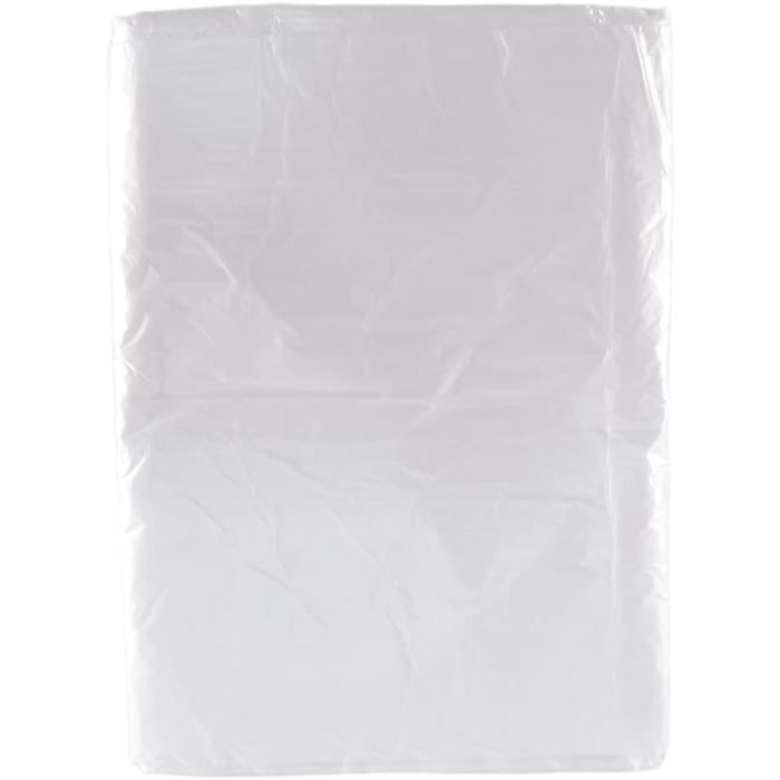 Lot De 2 Housses De Protection Transparentes Pour Canapé Imperméables Et Anti-Poussière 4X5 M Pour La Protection Des Meubles[BI23]