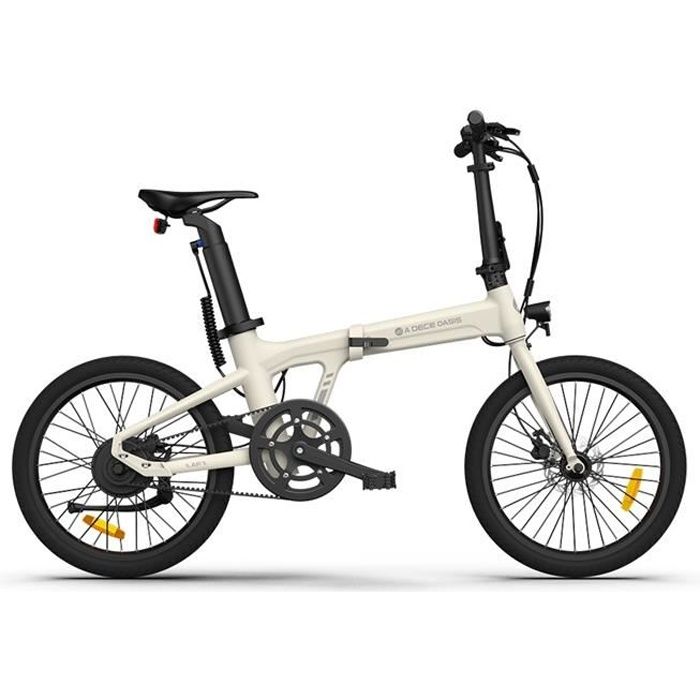 Vélo électrique pliable 20'' Ultra-light17.5KG ebike Frein à disque hydraulique ADO Air20 Smart APP