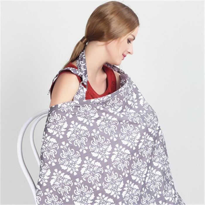 tablier dallaitement /Écharpe Cape Nursing Cover Scarf Fait en Europe Tissu en coton britannique Couverture dallaitement Une courroie ajustable pour le cou et une baleine rigide MY LITTLE KOALA