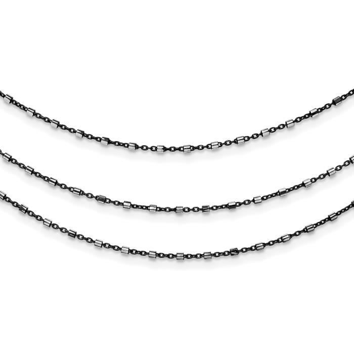Bracelet perle blanche Bracelet r/églable Argent Oeil de chat Bracelet multi chaine Bracelet 2 chaines