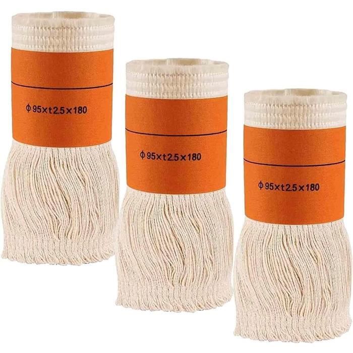 Mèche De Rechange Pour Poêle à Pétrole / Kérosène - Dimensions 95x2.5x180 Mm, Fibre De Verre Et Coton
