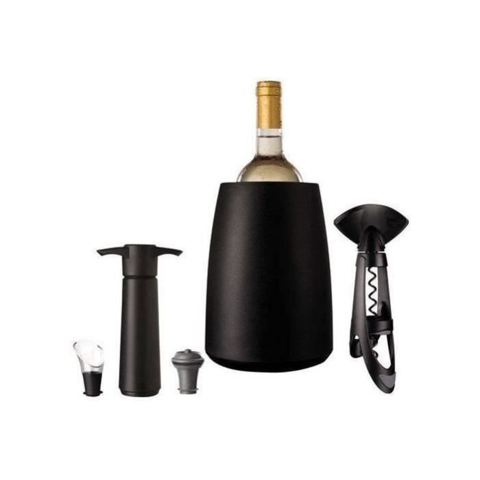 VACUVIN Coffret 4 pièces Wine Set Elegant