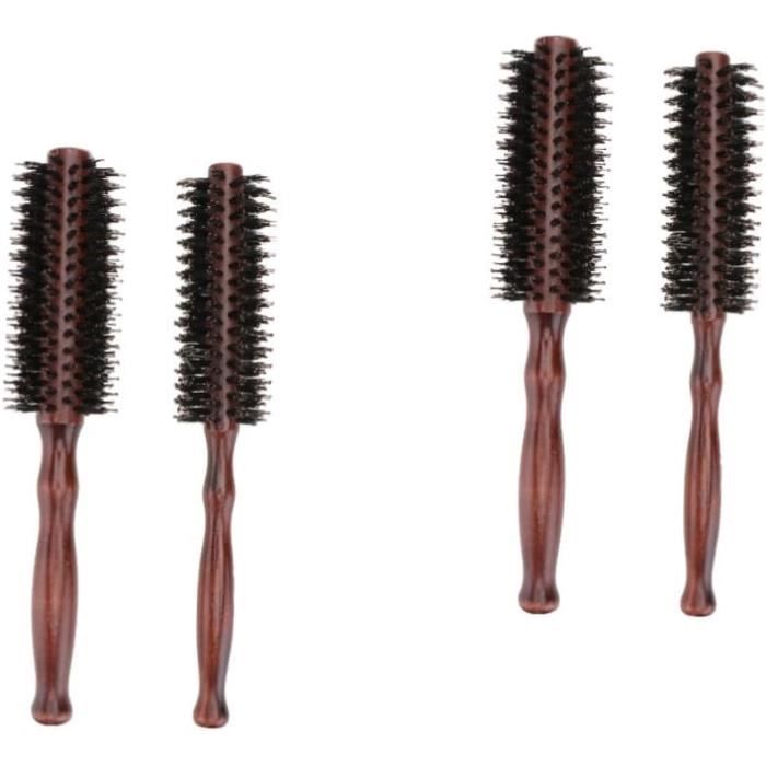 WD&CD Lot De 7 Brosses De Détail En Poils De Sanglier Multi-usages Pour Laver Les Emblèmes, Les Roues, Les Tissus D'ameublement, Les Aérations De