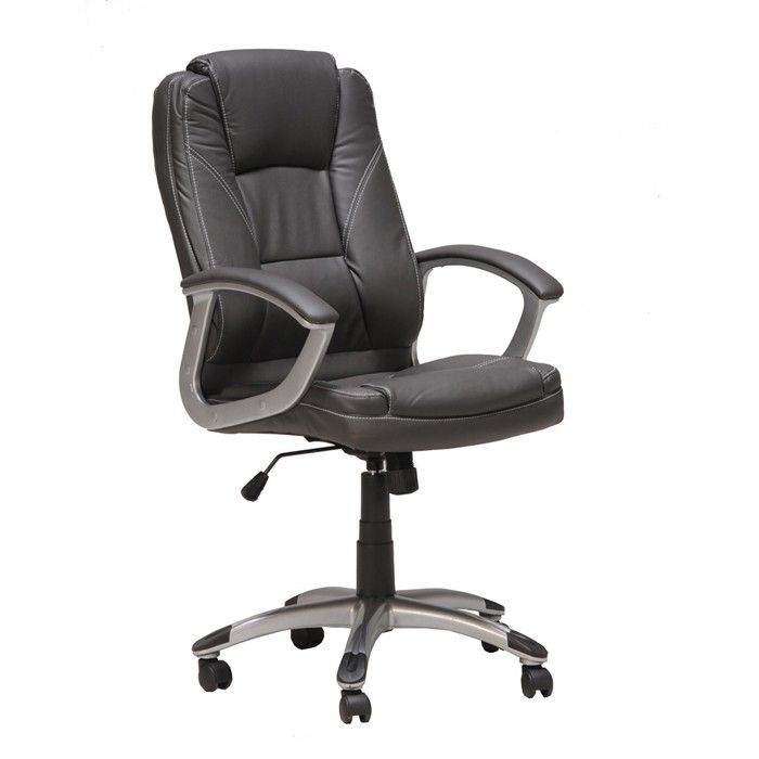 Fauteuil De Bureau Boss Gris Achat Vente Chaise De Bureau Cdiscount