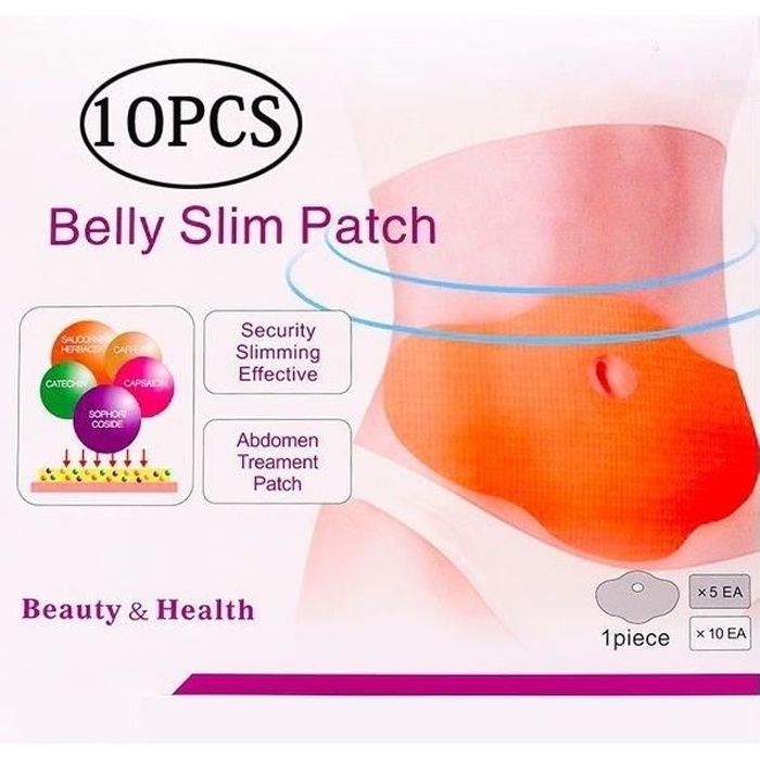 50 Patchs Amincissants Ventre Chauds Pour Femmes - Perte De Poids - Neuf
