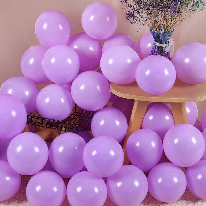 50 Ballons Rose Pastel 12 Pouces - Latex Macaron Pour Fêtes Et Déco
