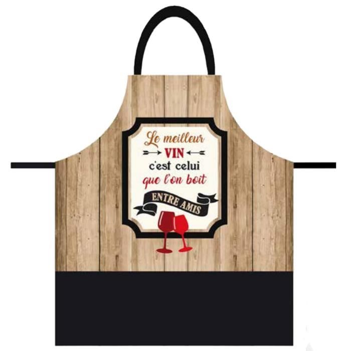 70 x 75 cm CyFe Tablier de Cuisine pour Adultes avec Poche Avant Motif Cochon Bleu