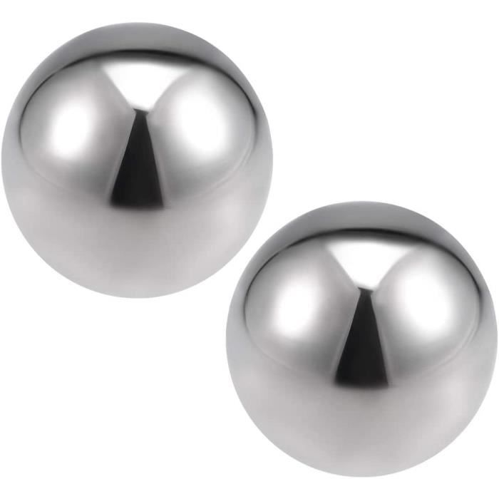 Boules Décoratives Réfléchissantes En Acier Inoxydable 304 - 9 Tailles, Pour étang Ou Jardin