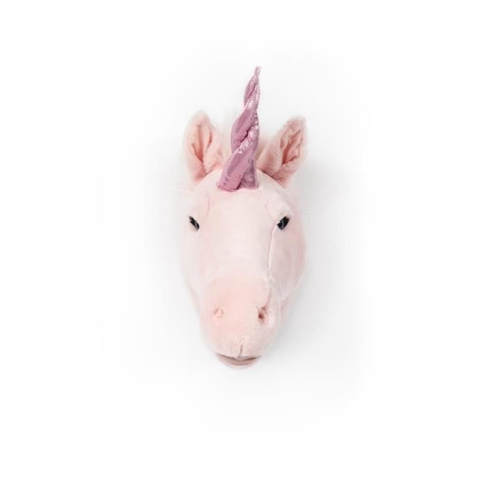 trophée licorne peluche