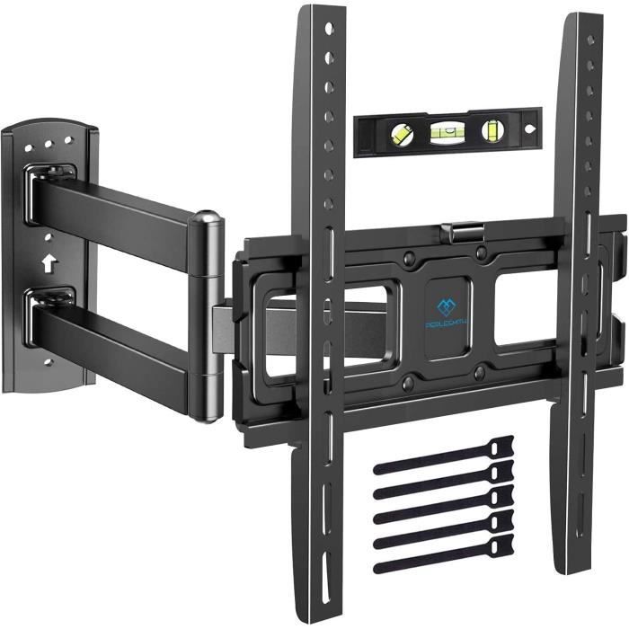 Tv Rotation Pivot Support Murale TV Inclinable Pivot et Rotation - Mouvement Complet avec ...