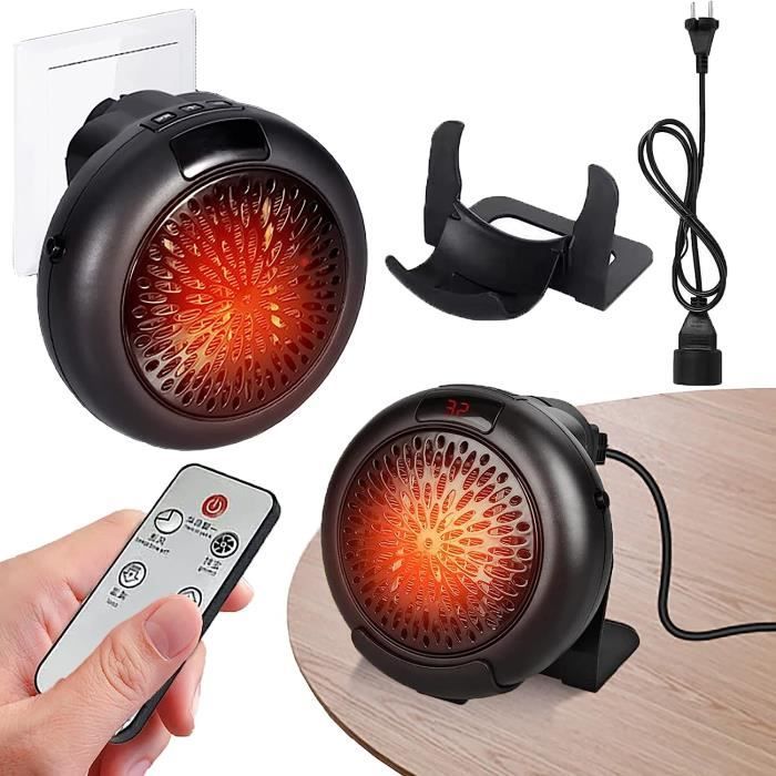 Mini Radiateur Soufflant 1500W Économie D'Énergie - Chauffage D'Appoint Silencieux Et Sûr