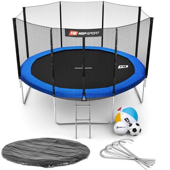 Jeux Extérieur Jardin Trampoline Jardin FP-TECH 366cm - Filet Sécurité Et Échelle Inclus Ressorts Acier Galvanisé