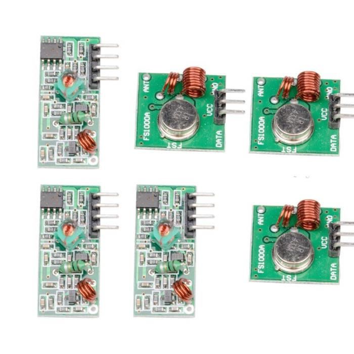 433m superregeneration 433mhz module récepteur sans fil composants de haute qualité