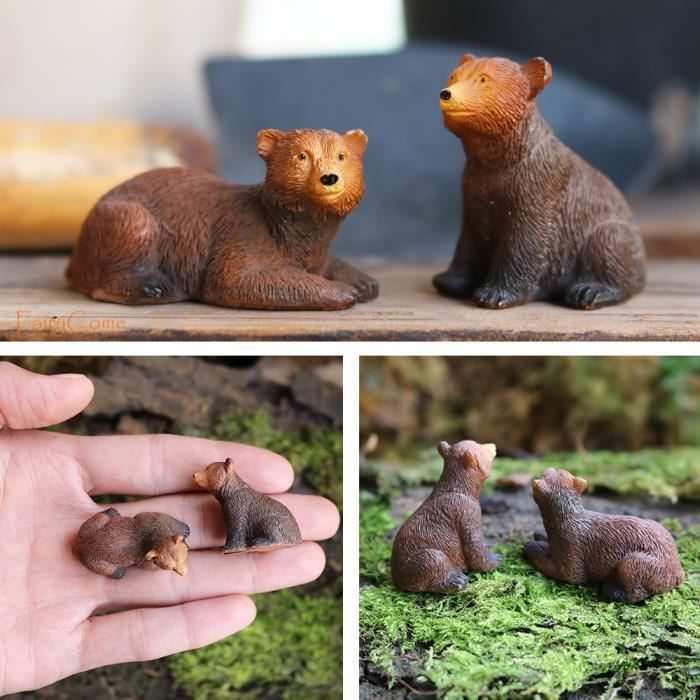 1 jeu - Ensemble De Mini Ornements Miniatures De Jardin Féerique, 12 Pièces-ensemble, Figurines