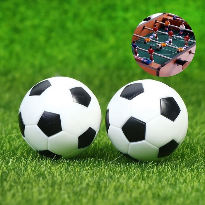 Ballon de Football en résine, 2 pièces, pour jeux d'intérieur