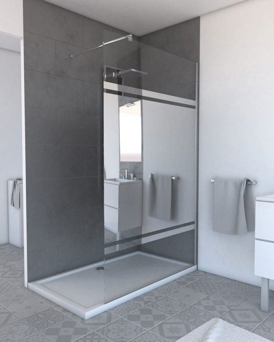 barre de fixation TELESCOPIC Pack paroi de douche à litalienne 120x200cm fumée profile chrome FREEDOM 2 DARK 120 barre de fixation TELESCOPIC Pack paroi de douche à litalienne 120x200cm fumée profile chrome FREEDOM 2 DARK 120