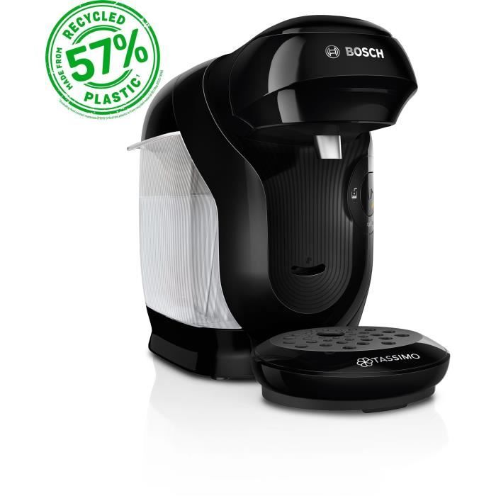 Machine à café multi-boissons - BOSCH - TASSIMO - T11 Style noir -  1400 W