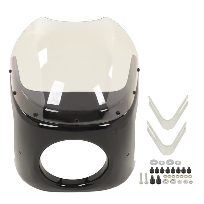 Masque De Carénage Phare Pour Honda Rebel CMX1100 2021-2024 - Déflecteur Vent - ABS/PC - Fumée/Noir