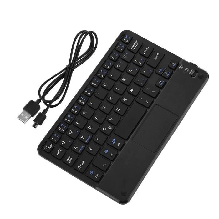 Clavier Sans Fil Bluetooth, Mini-clavier Ultra-fin avec Pavé