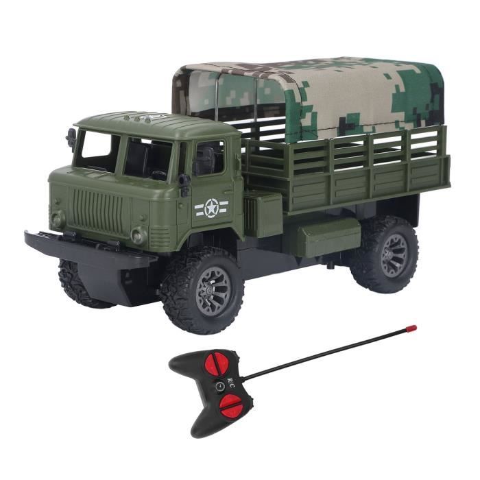 Camion militaire télécommandé VGEBY - Camion militaire RC - Tente