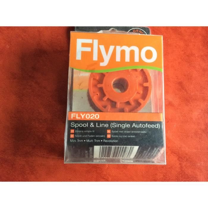Bobine Et Fil De Rechange Pour Débroussailleuse Flymo, Couvercle Solide