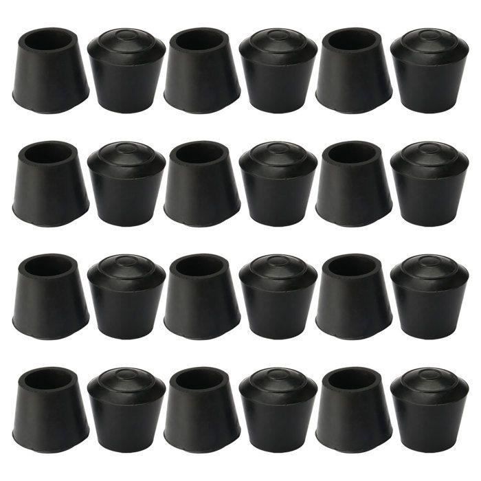 Sourcing Map 4pcs Embout Pied Chaise Bouchon Patinn Tampon Capuchon