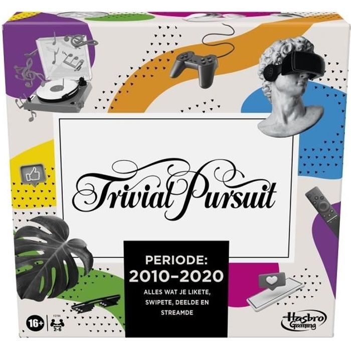 Hasbro - Trivial Pursuit - Hold Up - Jeu de société - jeu de carte - Voyage