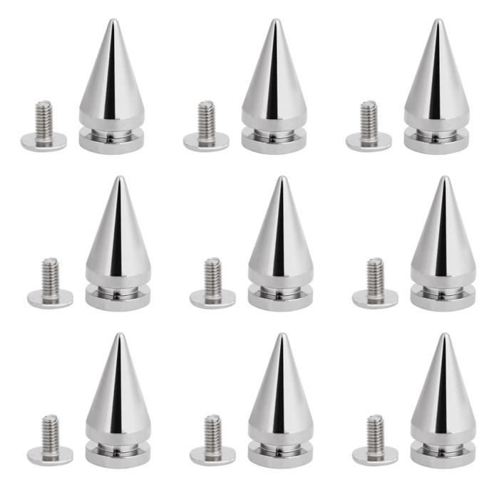 Lot de 6 vis de potence de vélo avec rondelles, boulons en acier inoxydable pour guidon de VTT (M5 Lot de 6 vis de potence de vélo avec rondelles, boulons en acier inoxydable pour guidon de VTT (M5
