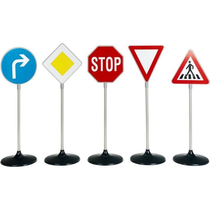 Set de 5 panneaux de signalisation routière pour enfant - KLEIN - 2980  4009847029805 - Achat / Vente accessoire vehicule - Cdiscount