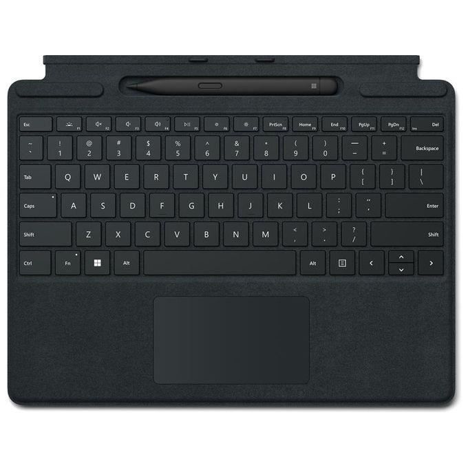 Clavier Type X - Microsoft - Surface Pro 8 - Noir - Slim Pen 2 - Inclus 2 pièces