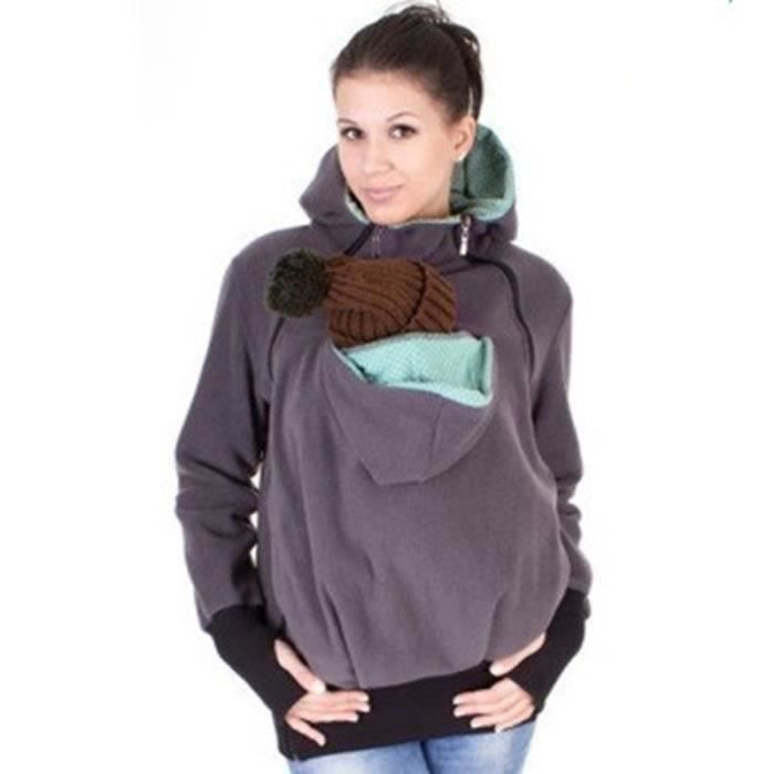 Manteau online kangourou femme