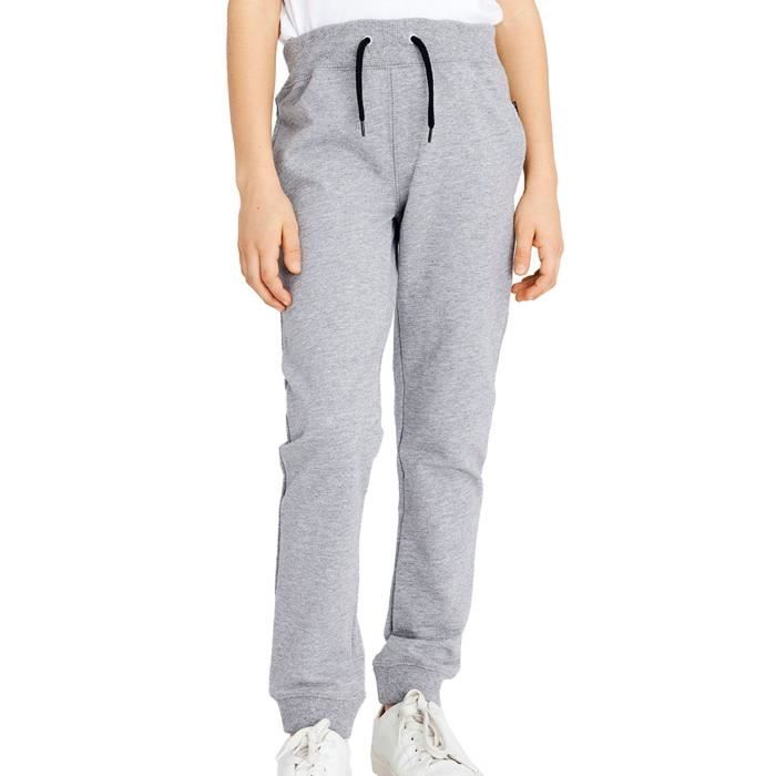 Pantalon de survêtement - Name It - Solid Coloured - Gris - Enfant - Confortable et doux Pantalon de survêtement - Name It - Solid Coloured - Gris - Enfant - Confortable et doux