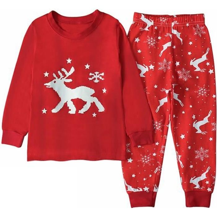 2 7 Ans Ensemble De Pyjamas Noel Pour Bebe Enfant Fille Garcon Haut Renne Manches Longues Pantalon Rouge Cdiscount Pret A Porter 2 7 Ans Ensemble De Pyjamas Noel Pour Bebe Enfant Fille Garcon Haut Renne Manches Longues Pantalon Rouge Cdiscount Pret A Porter
