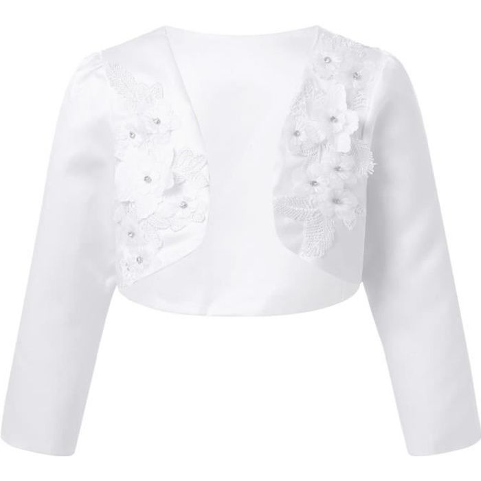 CHICTRY Enfant Fille Robe De Cérémonie Noeud Papillon Robe Soirée Dentelle Tulle 3-12 Ans Violet